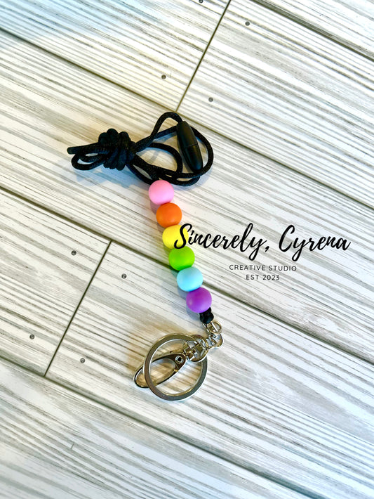 Rainbow Lanyard