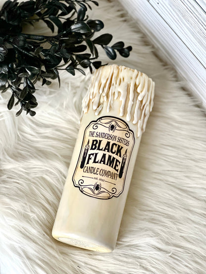 PRE-ORDER Black Flame Candle Tumbler